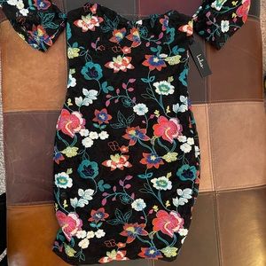 Floral knit dress. NWT